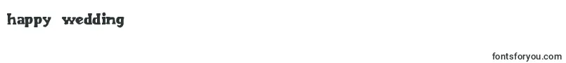 Czcionka Endofera – czcionki Z okazji ślubu